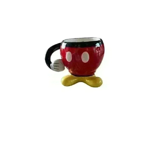 Mickey Mouse Bottom Pants Legs Coffee Mug Cup Walt Disney World Theme Park - Picture 1 of 9